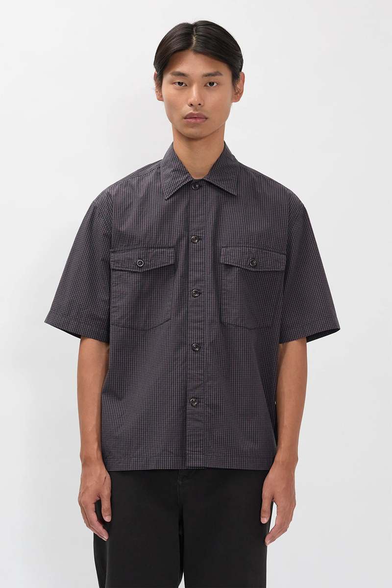 Norse Projects Vestervig Checked SS Safari Shirt