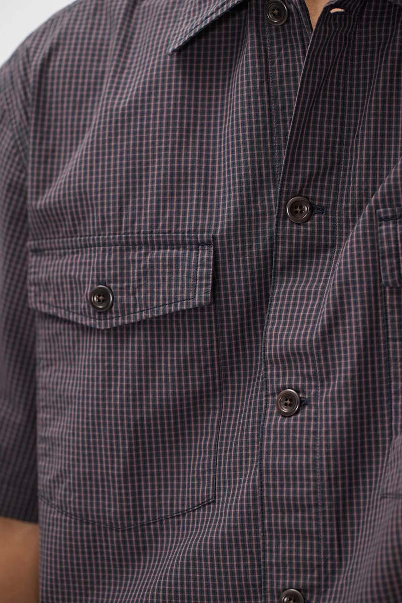 Norse Projects Vestervig Checked SS Safari Shirt