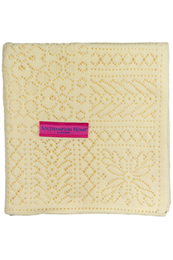 Kids Prince of Scots Southampton Home Lace Weave Baby Shawl