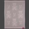 Kids Prince of Scots Southampton Home Lace Weave Bears & Bows Baby Blanket - Thumbnail 4
