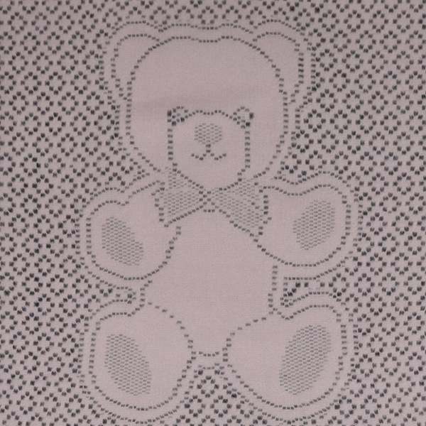 Kids Prince of Scots Southampton Home Lace Weave Bears & Bows Baby Blanket