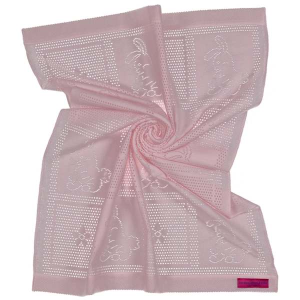 Kids Prince of Scots Southampton Home Lace Weave Bunny Baby Blanket