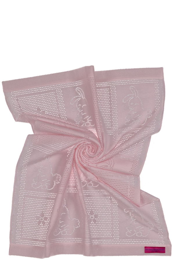 Kids Prince of Scots Southampton Home Lace Weave Bunny Baby Blanket