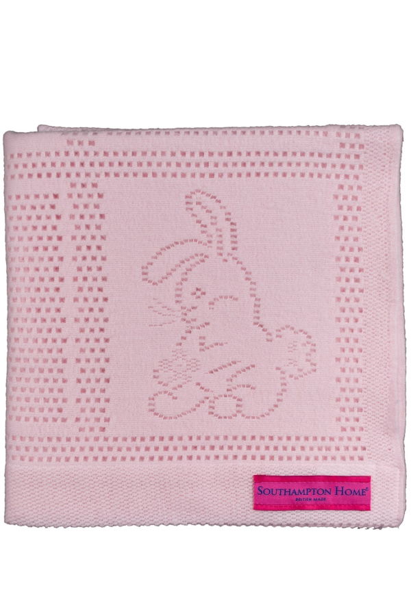 Kids Prince of Scots Southampton Home Lace Weave Bunny Baby Blanket