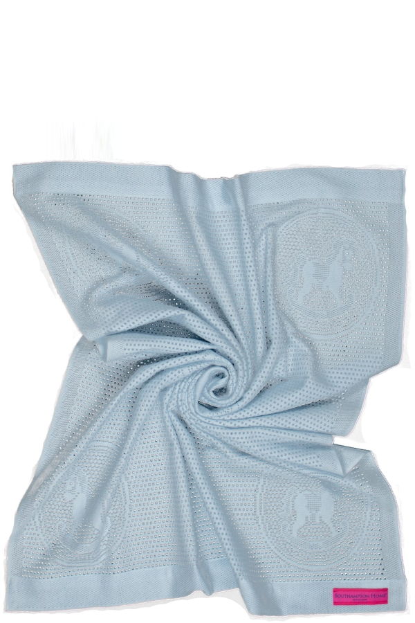 KIDS Prince of Scots Southampton Home Lace Weave Rocking Horse Baby Blanket