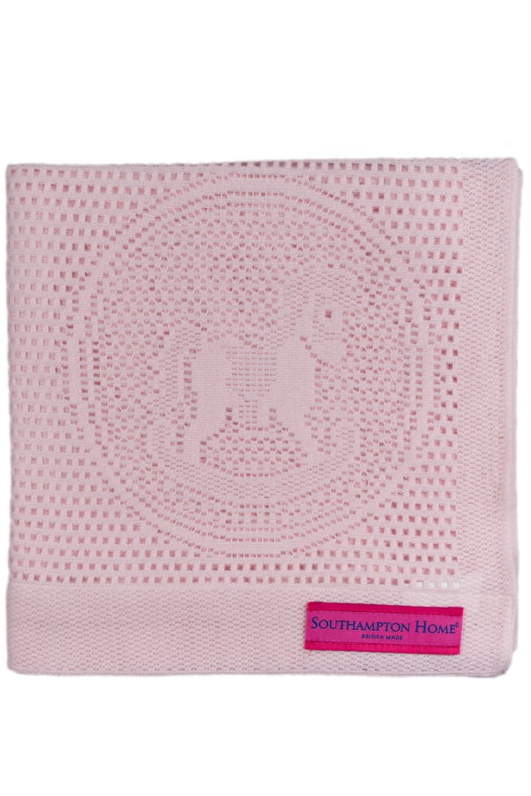 Kids Prince of Scots Southampton Home Lace Weave Rocking Horse Baby Blanket
