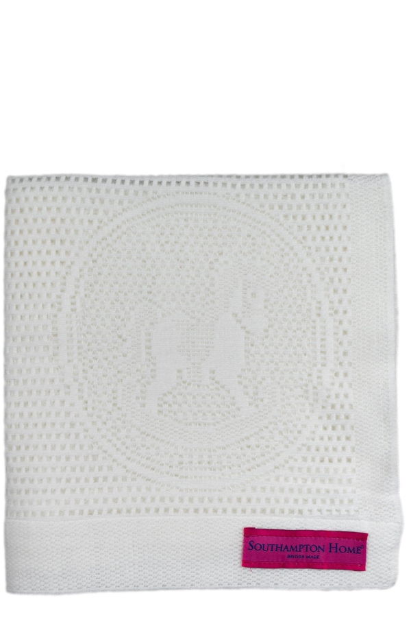 Kids Prince of Scots Southampton Home Lace Weave Rocking Horse Baby Blanket