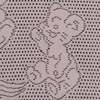 KIDS Prince of Scots Southampton Home Lace Weave Teddy Bear Baby Blanket - Thumbnail 6