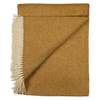 Prince of Scots Southampton Home Merino Wool Herringbone Throw - Gold - Thumbnail 5