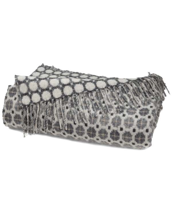 Prince of Scots Southampton Home Merino Wool Medallion Throw