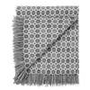 Prince of Scots Southampton Home Merino Wool Medallion Throw - Thumbnail 3