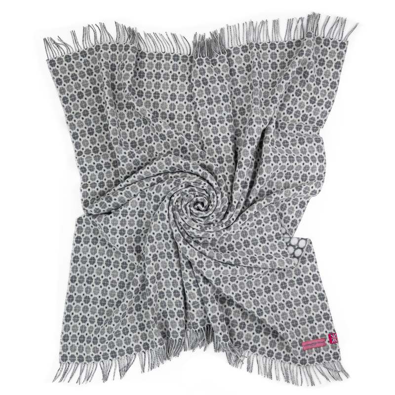 Prince of Scots Southampton Home Merino Wool Medallion Throw