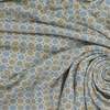 Prince of Scots Southampton Home Merino Wool Medallion Throw Blanket - Sky - Thumbnail 8