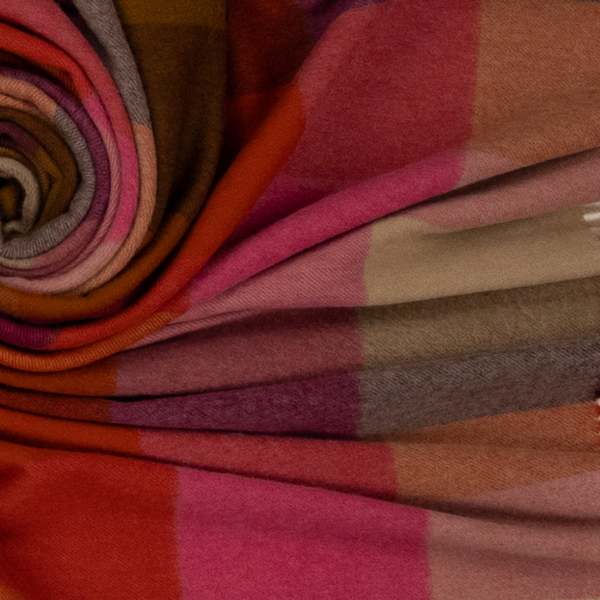 Prince of Scots Southampton Home Merino Wool Throw - Block Bold