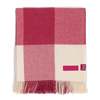 Prince of Scots Southampton Home Merino Wool Block Pink Throw - Thumbnail 6