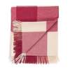 Prince of Scots Southampton Home Merino Wool Block Pink Throw - Thumbnail 7
