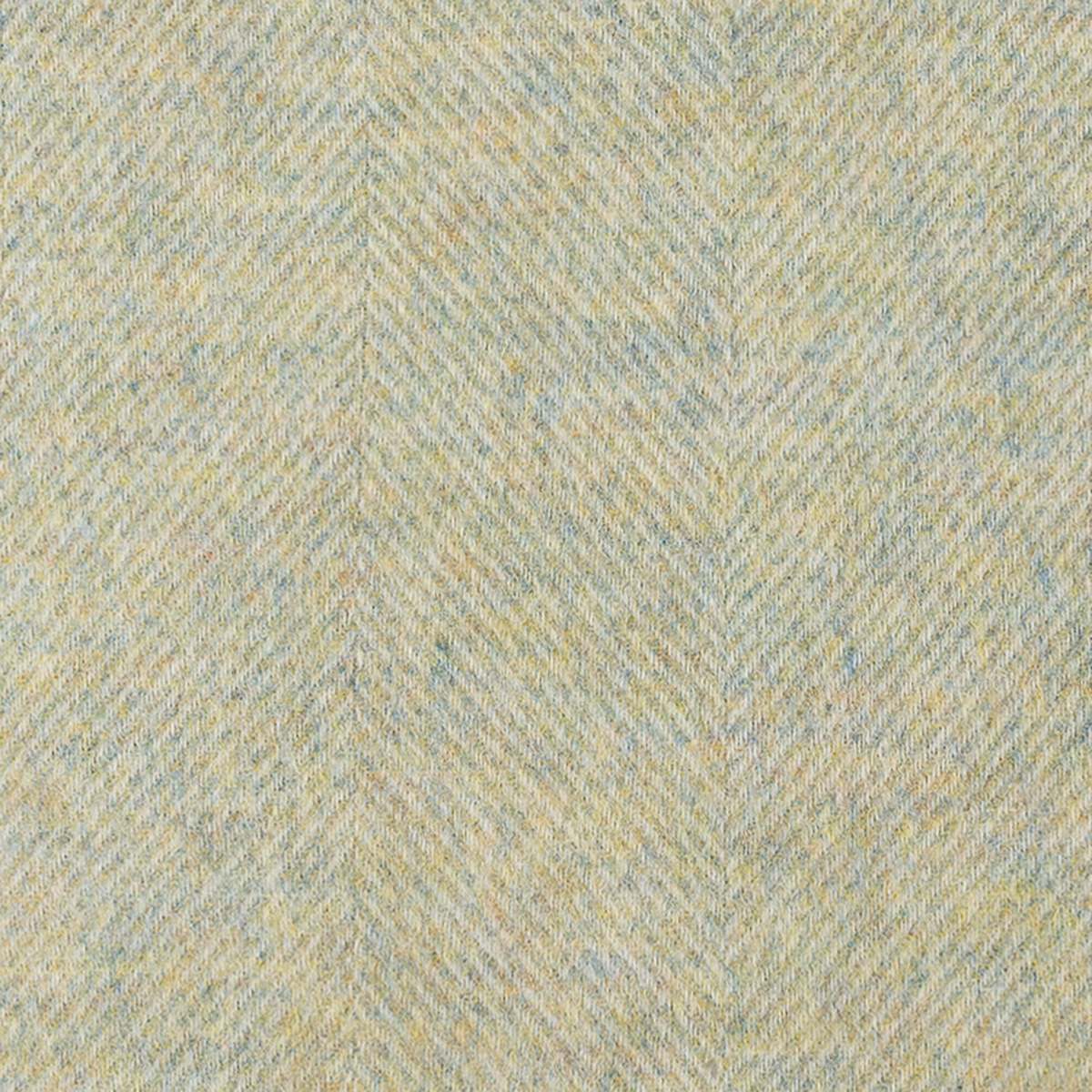 Prince of Scots Southampton Home Shetland Lambswool Herringbone Throw Blanket - Meadow - Image 5 of 5