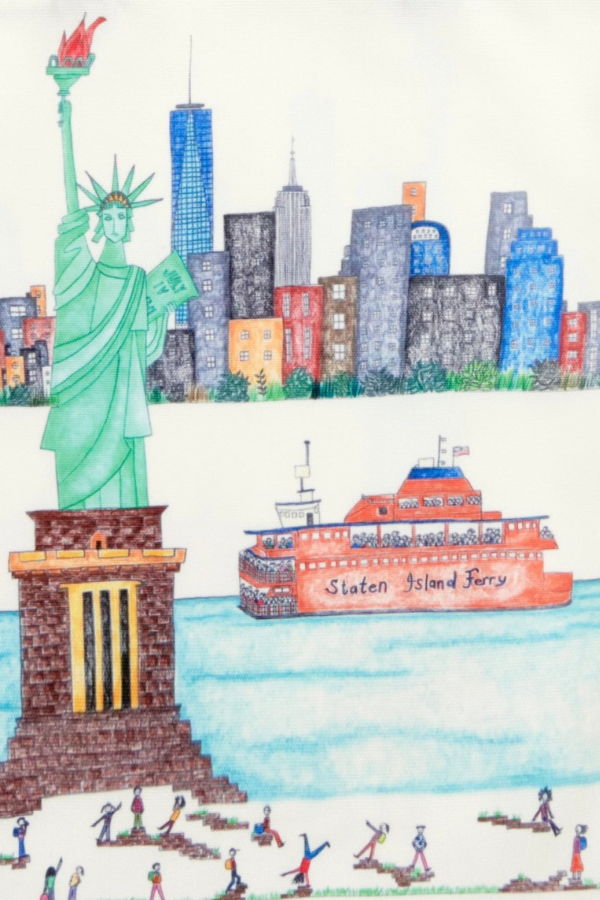 Natchie Statue of Liberty Tote Bag