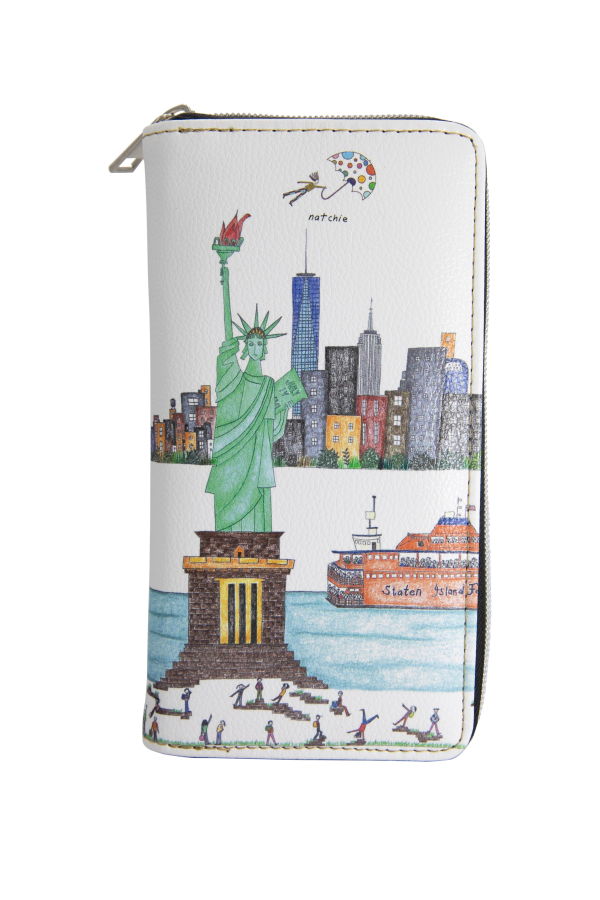 Natchie Statue of Liberty Wallet
