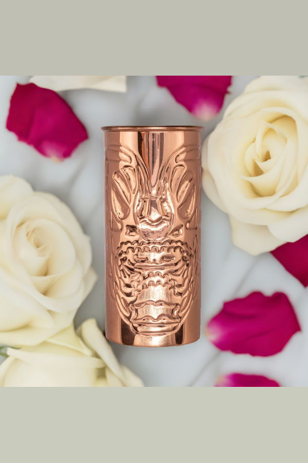 Prince of Scots The Legends of Hawaii Kane Tiki Mug - Copper