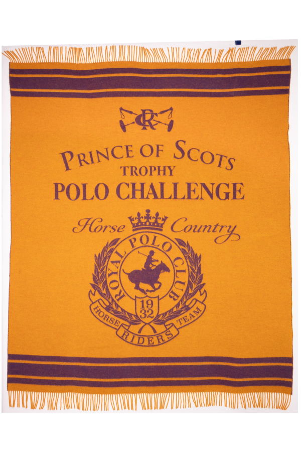 Prince of Scots The Polo Challenge Throw