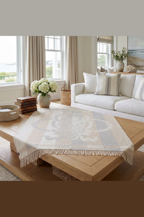 Prince of Scots Thistle Reign Reversible Throw Blanket