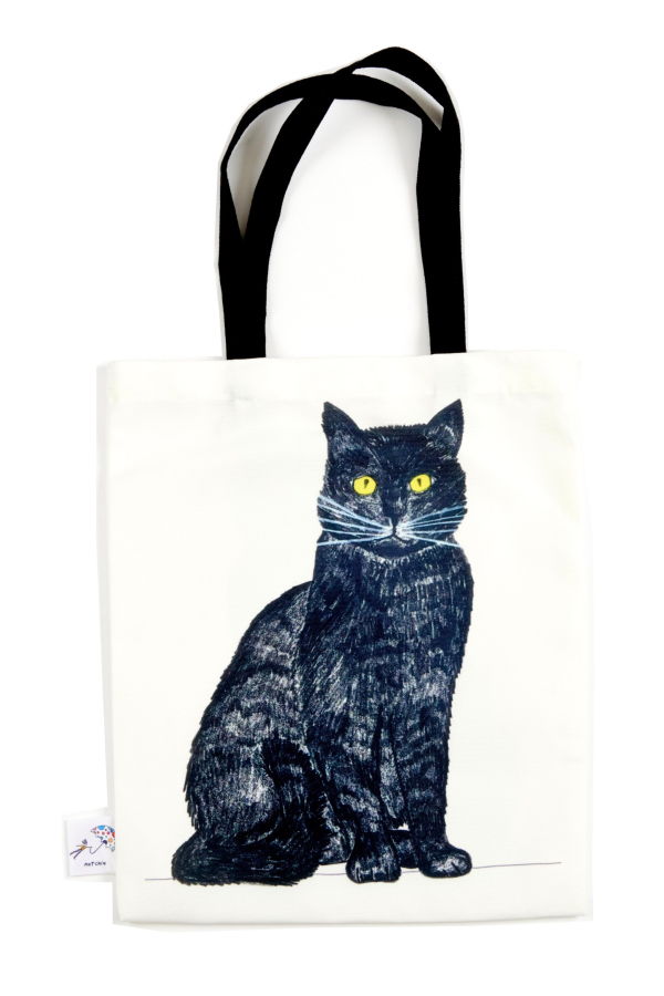 Natchie Tobias Cat Cat Tote Bag