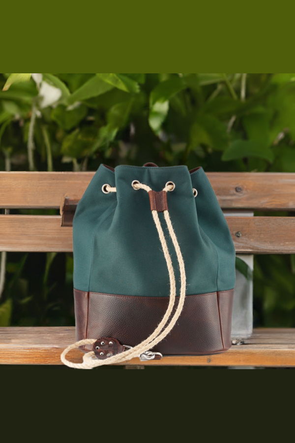 Prince of Scots Wanderlust Canvas Duffle Bag - Classic Green