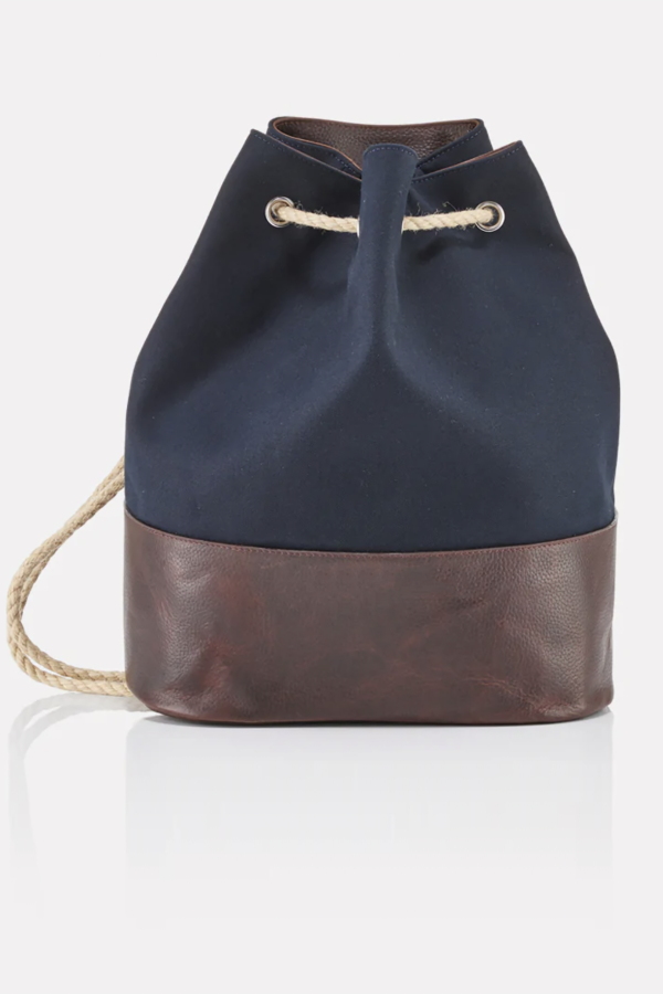 Prince of Scots Wanderlust Canvas Duffle Bag - Navy