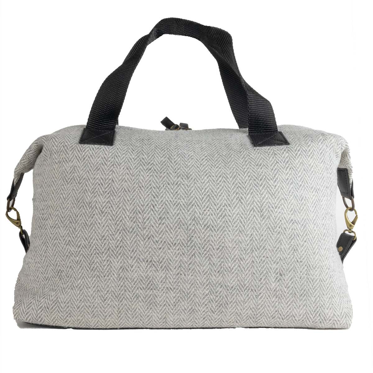 Prince of Scots Wanderlust Highland Tweeds Weekender Bag - Silver - Image 5 of 5