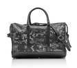 Prince of Scots Wanderlust Leather Weekender Bag - Grey Camo - Thumbnail 5