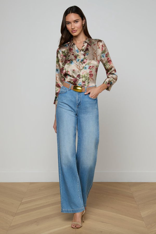 L'agence Scottie Wide-Leg Jean Anaheim