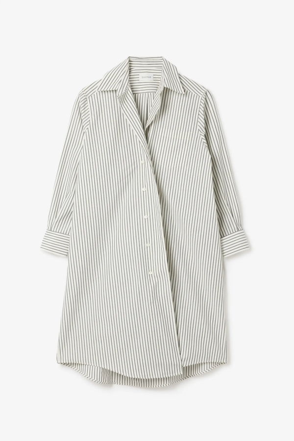 House of Dagmar Asymmetric Shirtdress
