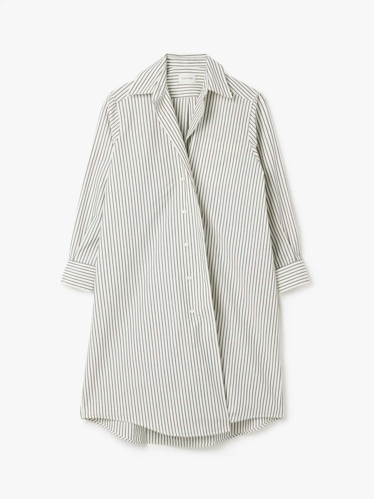 House of Dagmar Asymmetric Shirtdress - Image 1 of 1