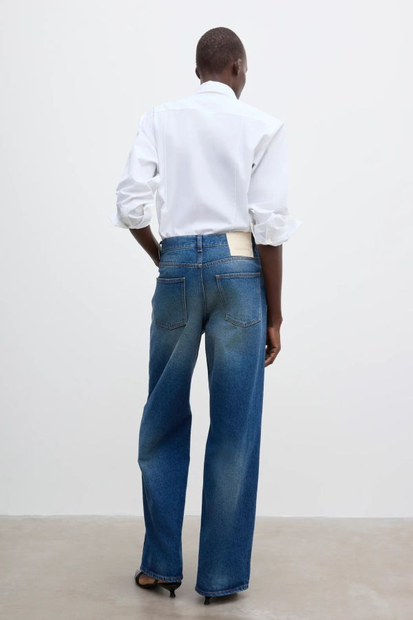 House of Dagmar Baggy Fit Denim Jeans