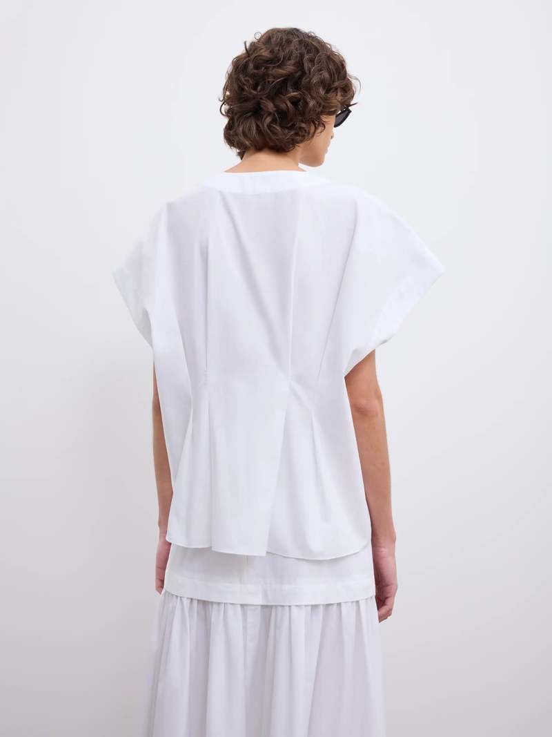 House of Dagmar Cinched Cotton Top