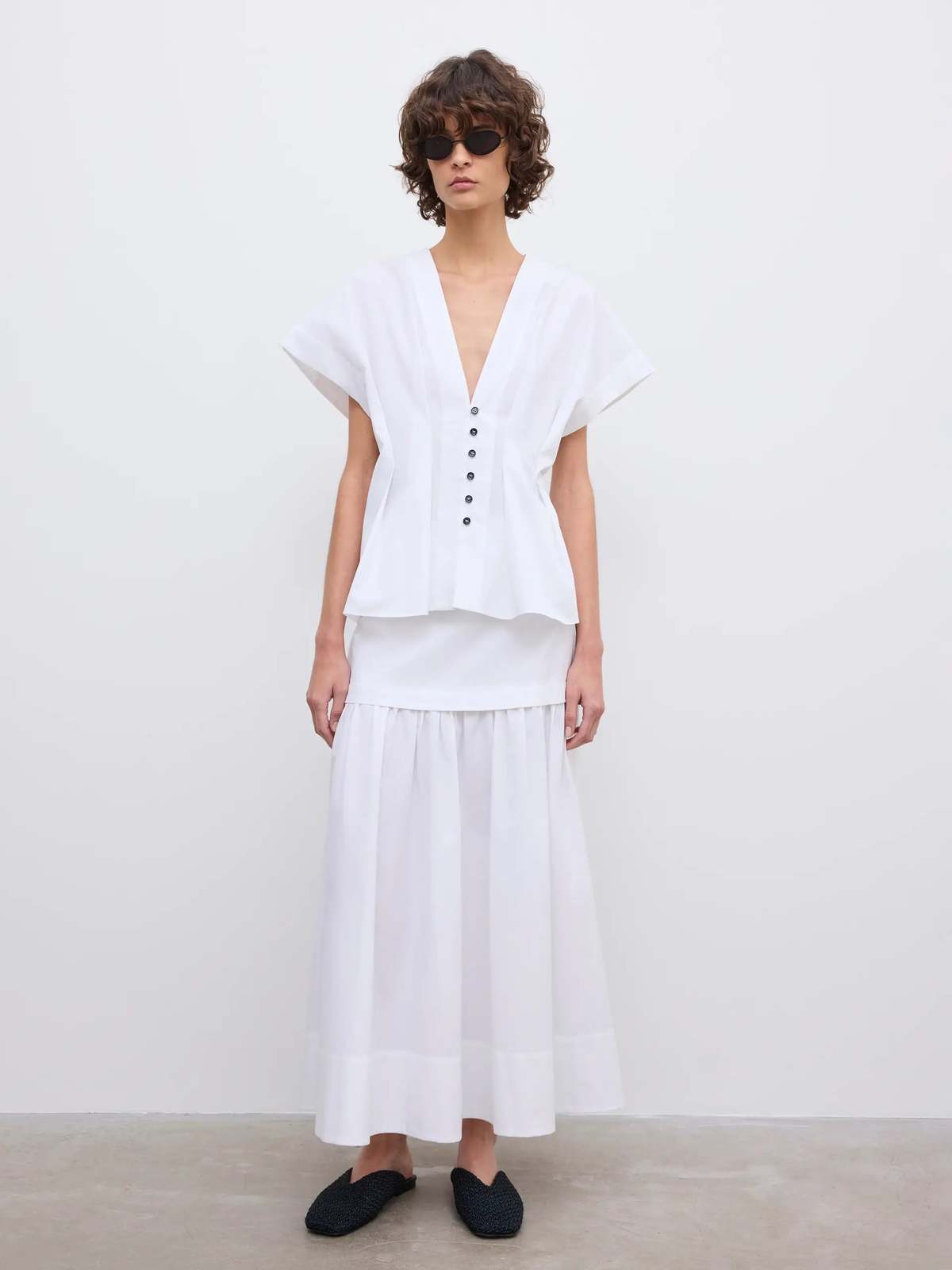 House of Dagmar Cinched Cotton Top - Image 6 of 7