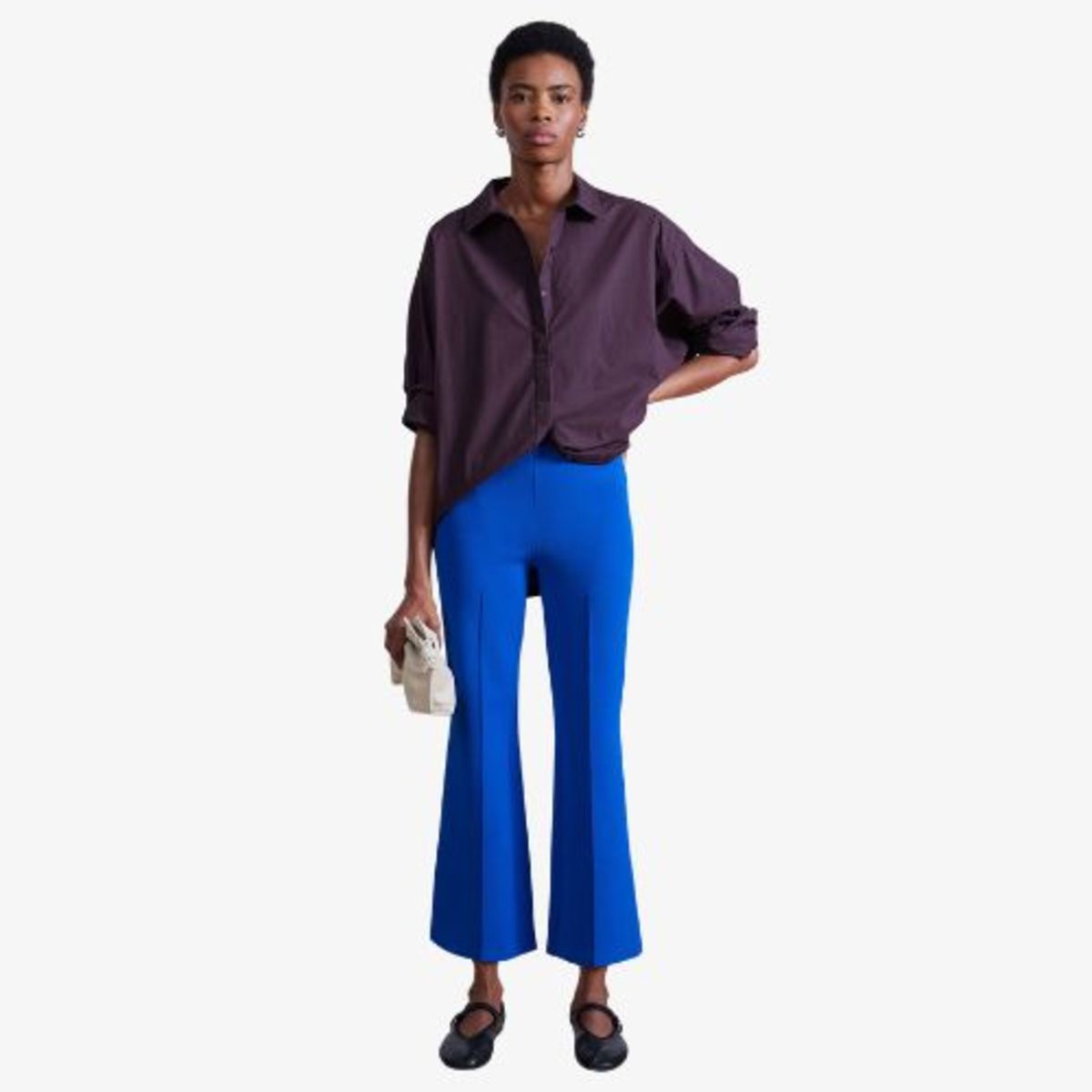 Apiece Apart Rene Pull On Pant - Black/Deep Espresso/Desert Palm - Image 1 of 14