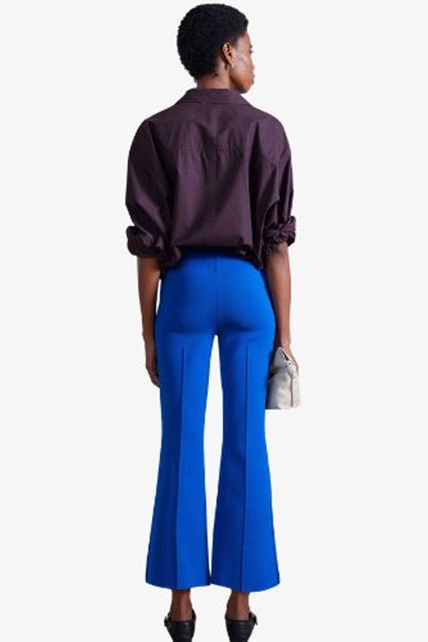 Apiece Apart Rene Pull On Pant - Black/Deep Espresso/Desert Palm