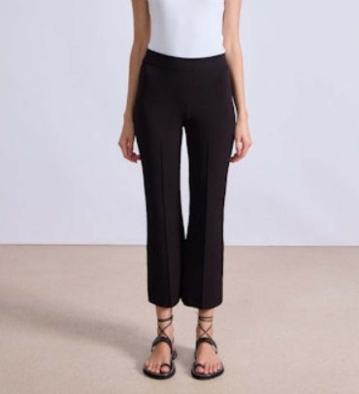 Apiece Apart Rene Pull On Pant - Black/Deep Espresso/Desert Palm - Image 13 of 14