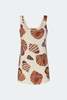 Simon Miller Sahara Linen Mini Dress - Natural Shell - Thumbnail 1