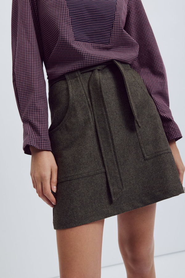Eve Gravel Aurore Skirt