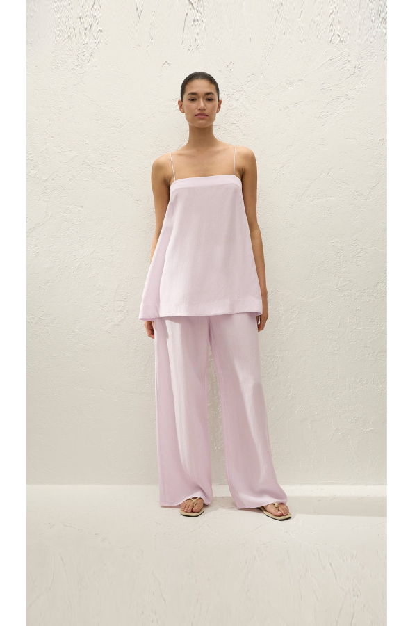 Faithfull The Brand Jensen Pant - Pale Pink