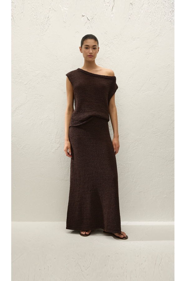 Faithfull The Brand Micah Top - Carob