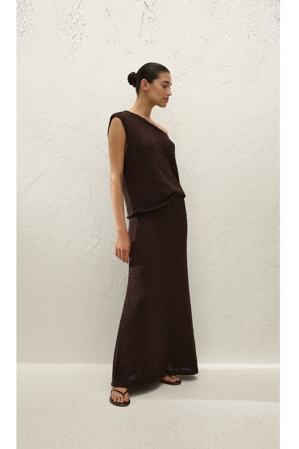 Faithfull The Brand Micah Top - Carob