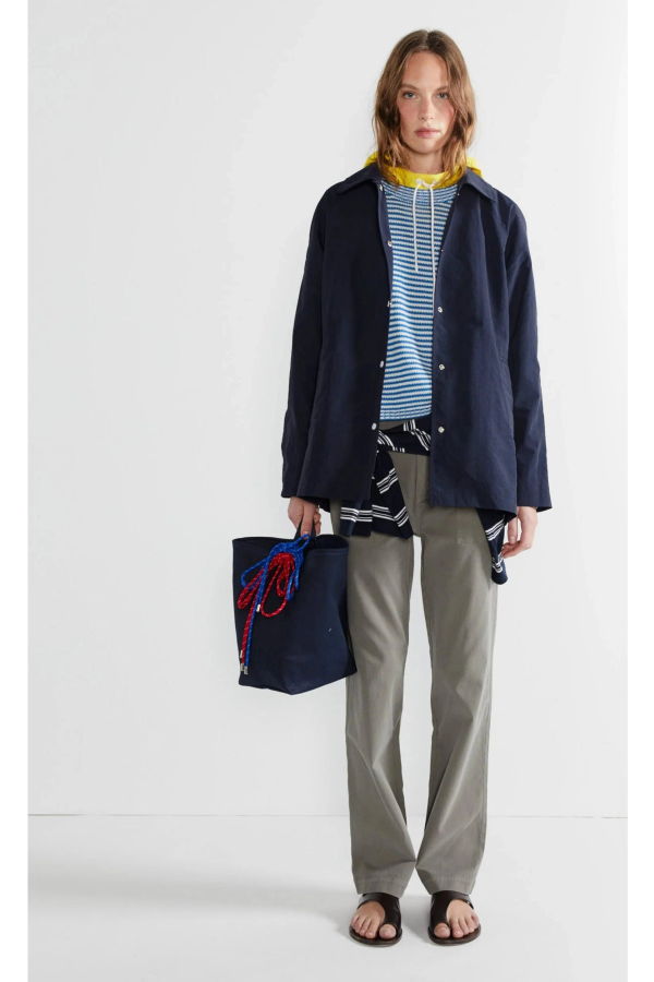 Kule The Nylon Watson Jacket - Navy