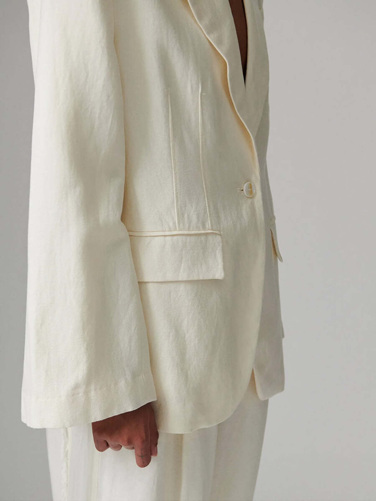 Day Birger et Mikkelsen Fiona Linen Blazer - Image 7 of 7