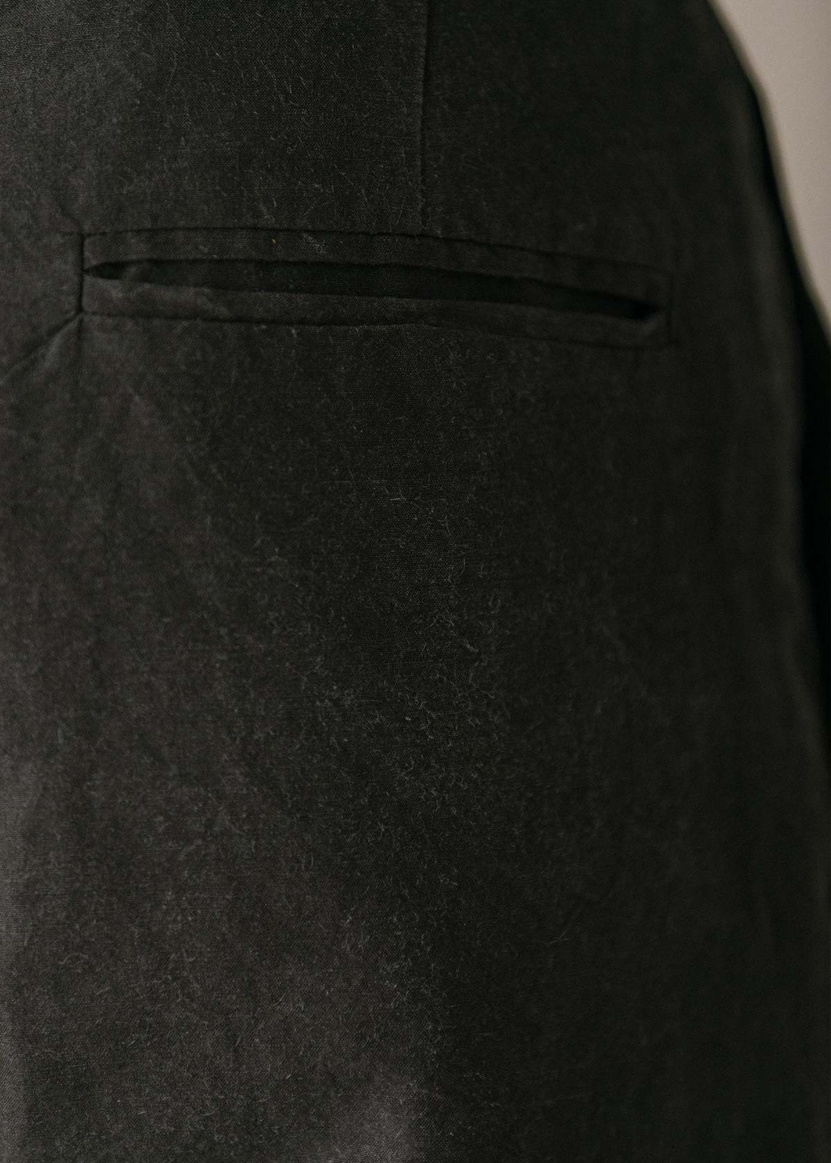 Geoffrey B. Small Pleated Narrow Leg Trousers - H.D Dark Blue - Image 3 of 5