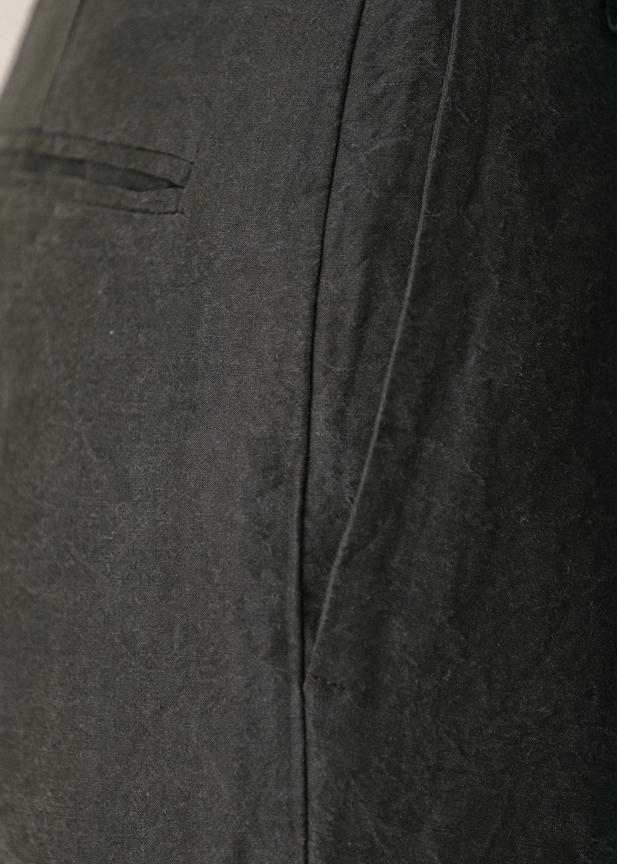 Geoffrey B. Small Pleated Narrow Leg Trousers - H.D Dark Blue - Image 4 of 5