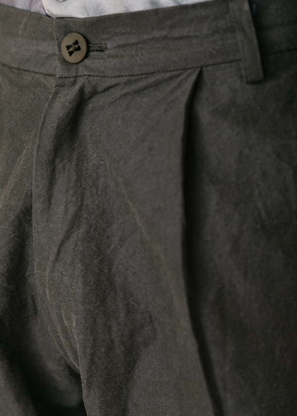 Geoffrey B. Small Pleated Narrow Leg Trousers - H.D Dark Blue